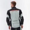 KURTKA MOTOCYKLOWA TEKSTYLNA REBELHORN RANGE GREY BLACK RED XS